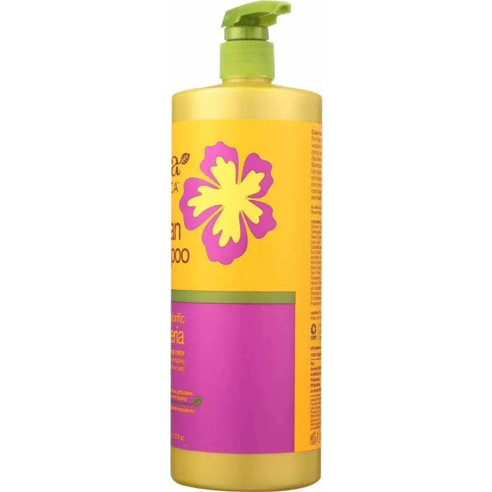 Alba Botanica Shampoo Colorific Plumeria, 32 oz