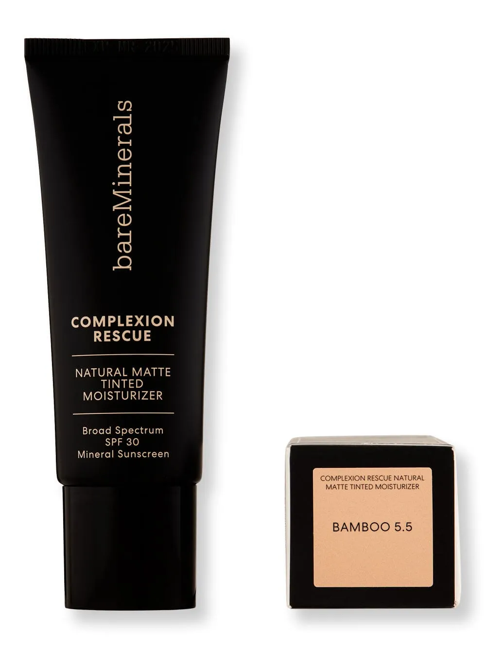 Bareminerals Complexion Rescue Natural Matte Tinted Moisturizer Mineral SPF 30 1.18 oz35 mlBamboo 5.5