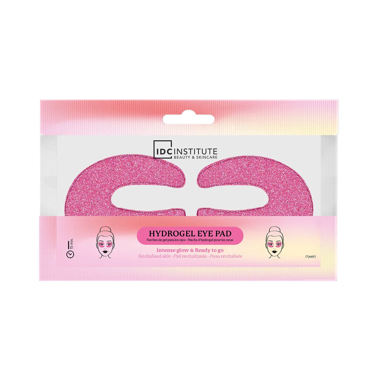 C-Shaped Glitter Eye Pads