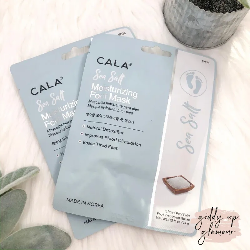 CALA | Sea Salt Moisturizing Foot Mask