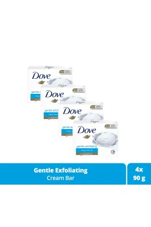 DOVE GENTLE EXFOLIATING BODY BAR (PACK OF 4)