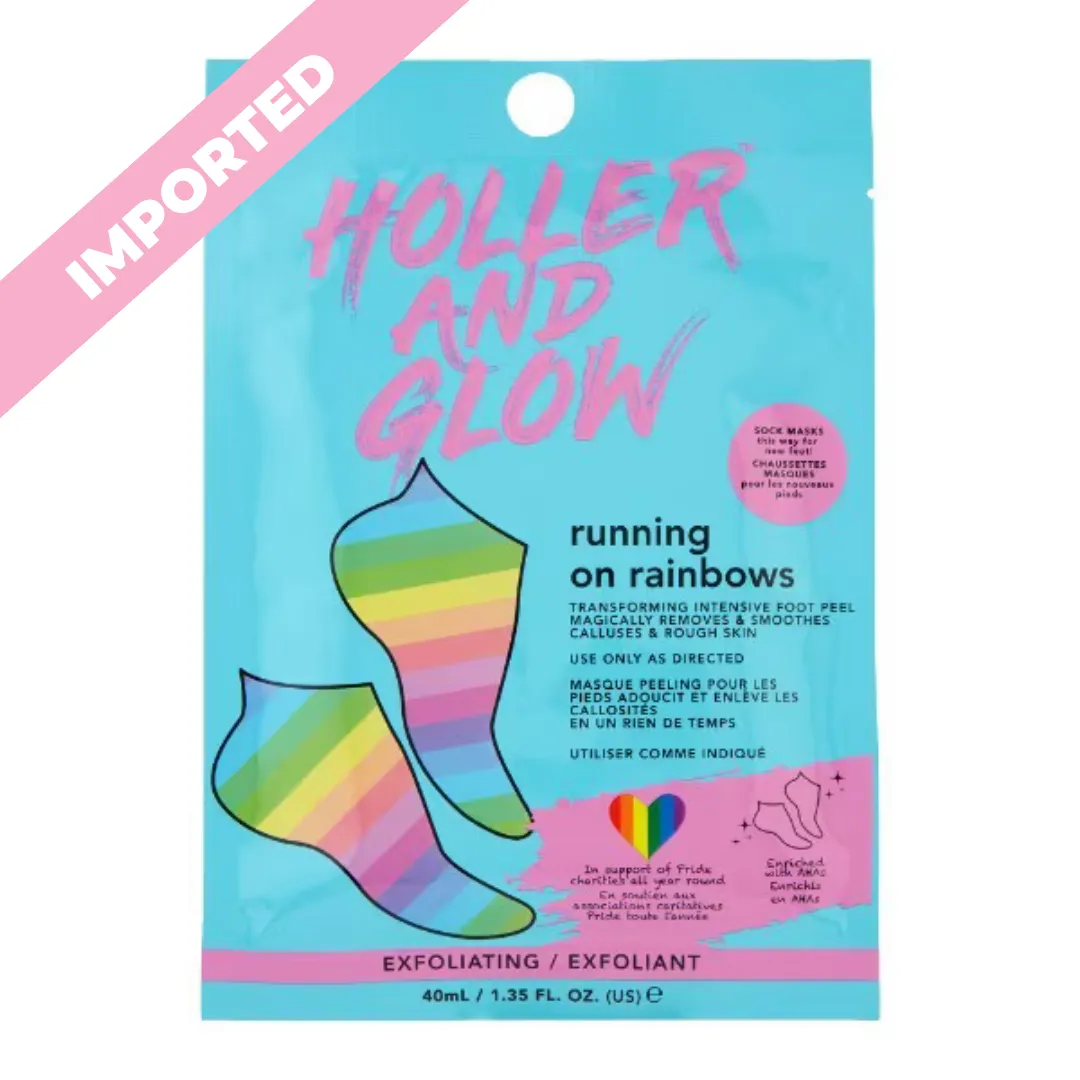 Holler & Glow Running on Rainbows