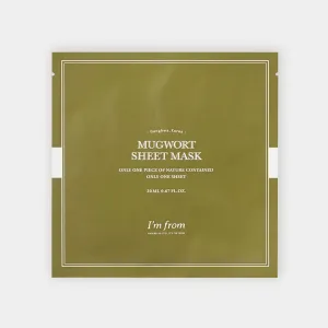 I'M FROM Mugwort Sheet Mask