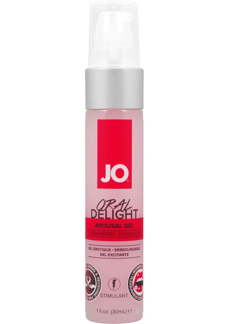 JO Oral Delight Flavored Arousal Gel Strawberry