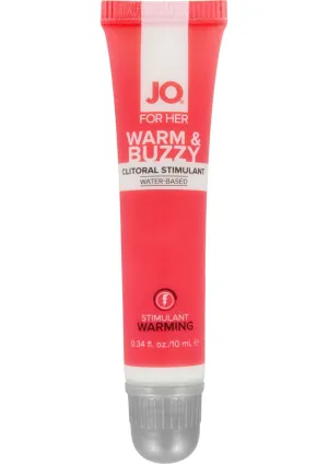 JO Warm and Buzzy Water Based Warming Clitoral Stimulant Cream