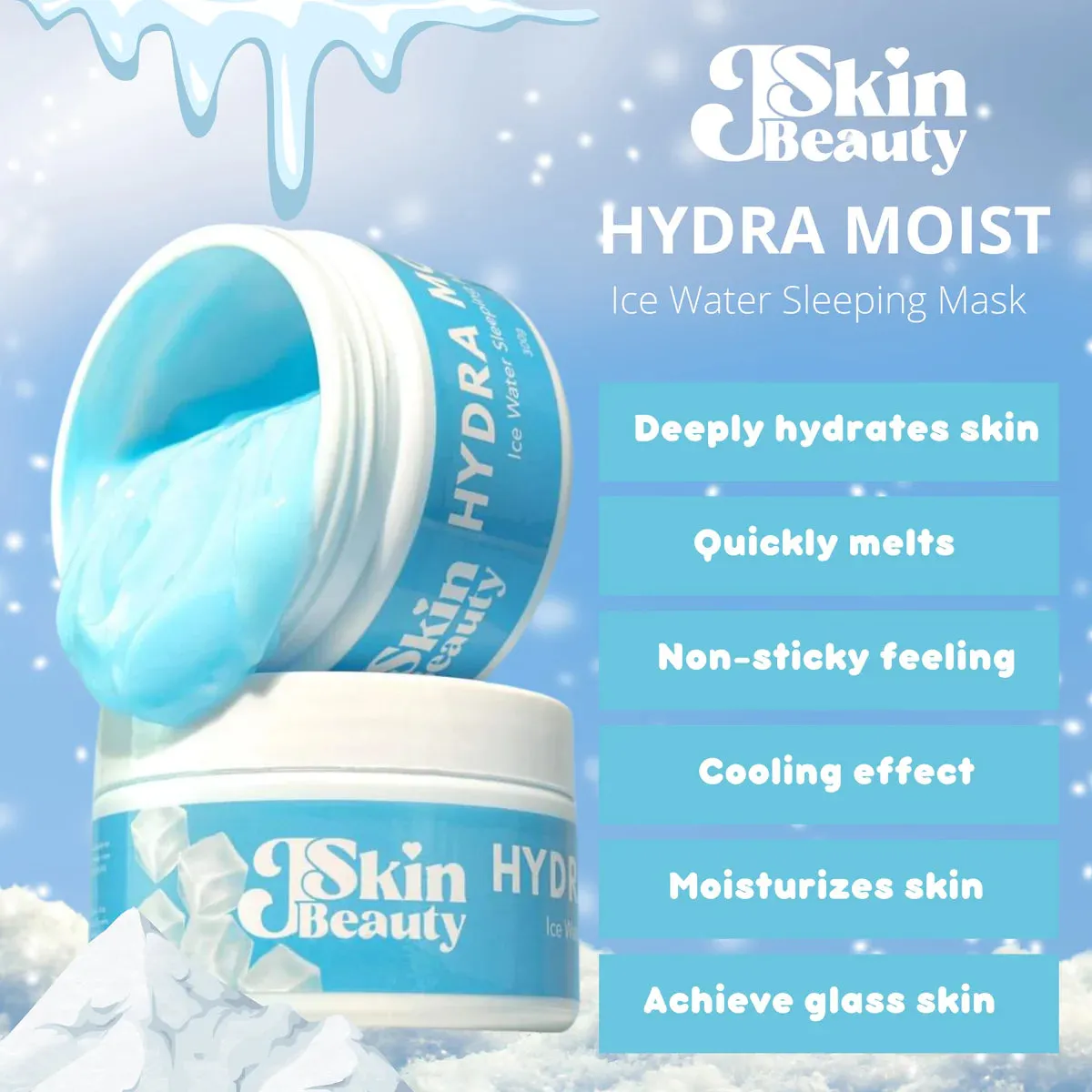 JSkin Beauty Hydra Moist Ice Water Sleeping Mask (300gms)