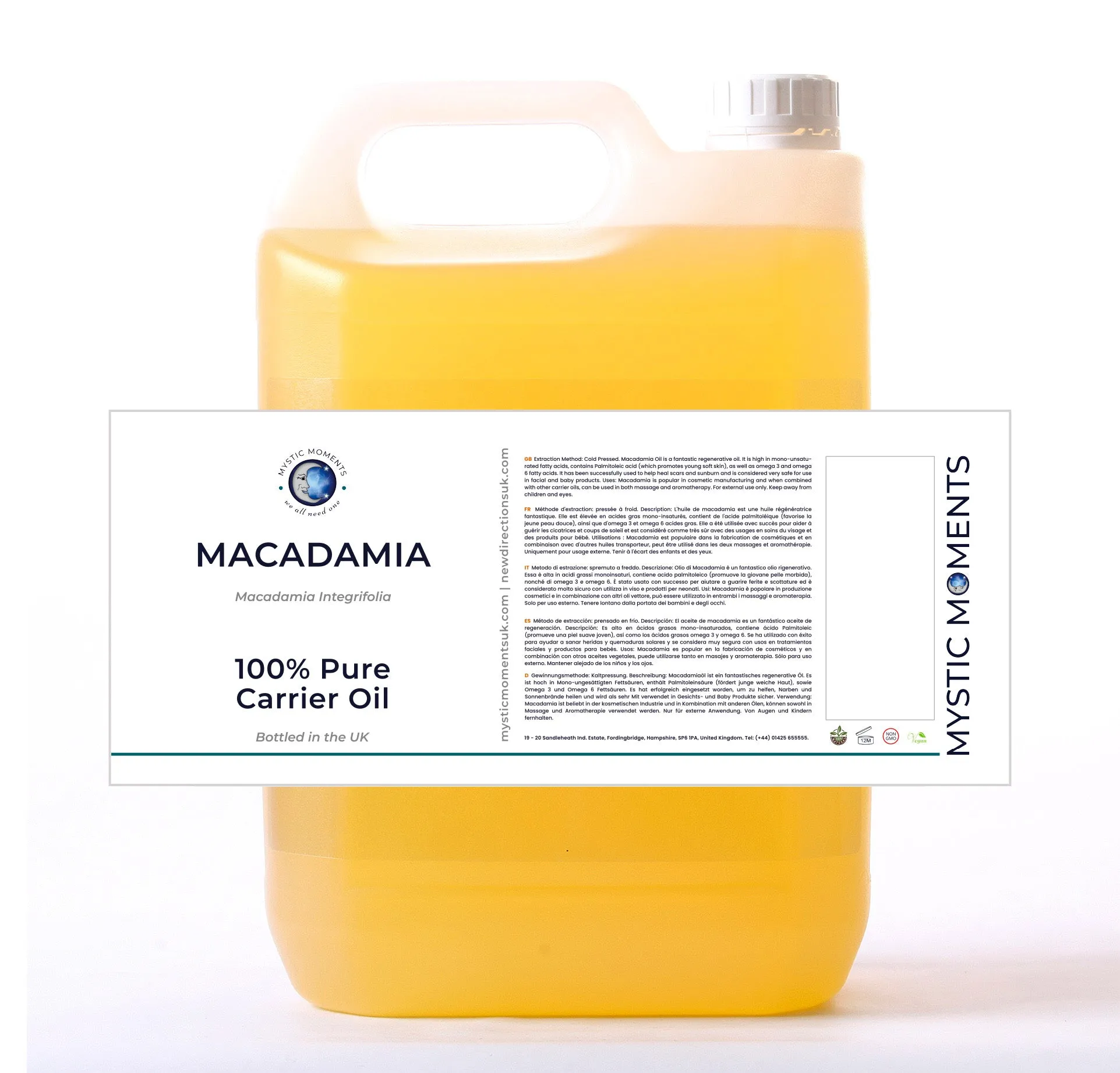 Macadamia Carrier Oil