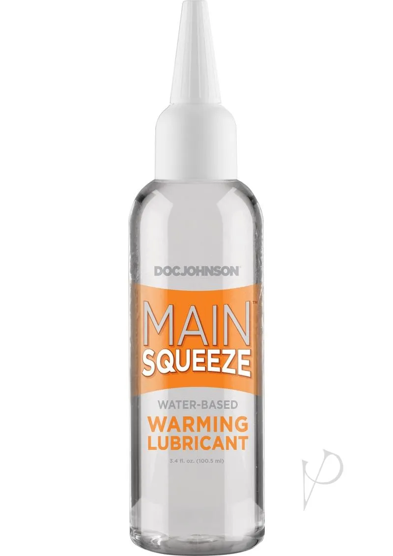 Main Squeeze Warming Lube 3.4oz