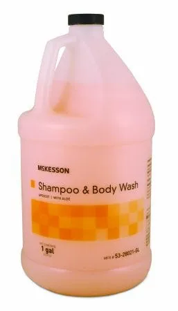 McKesson 53-28021-GL Shampoo and Body Wash 1 gal. Jug Apricot Scent, 1 Count