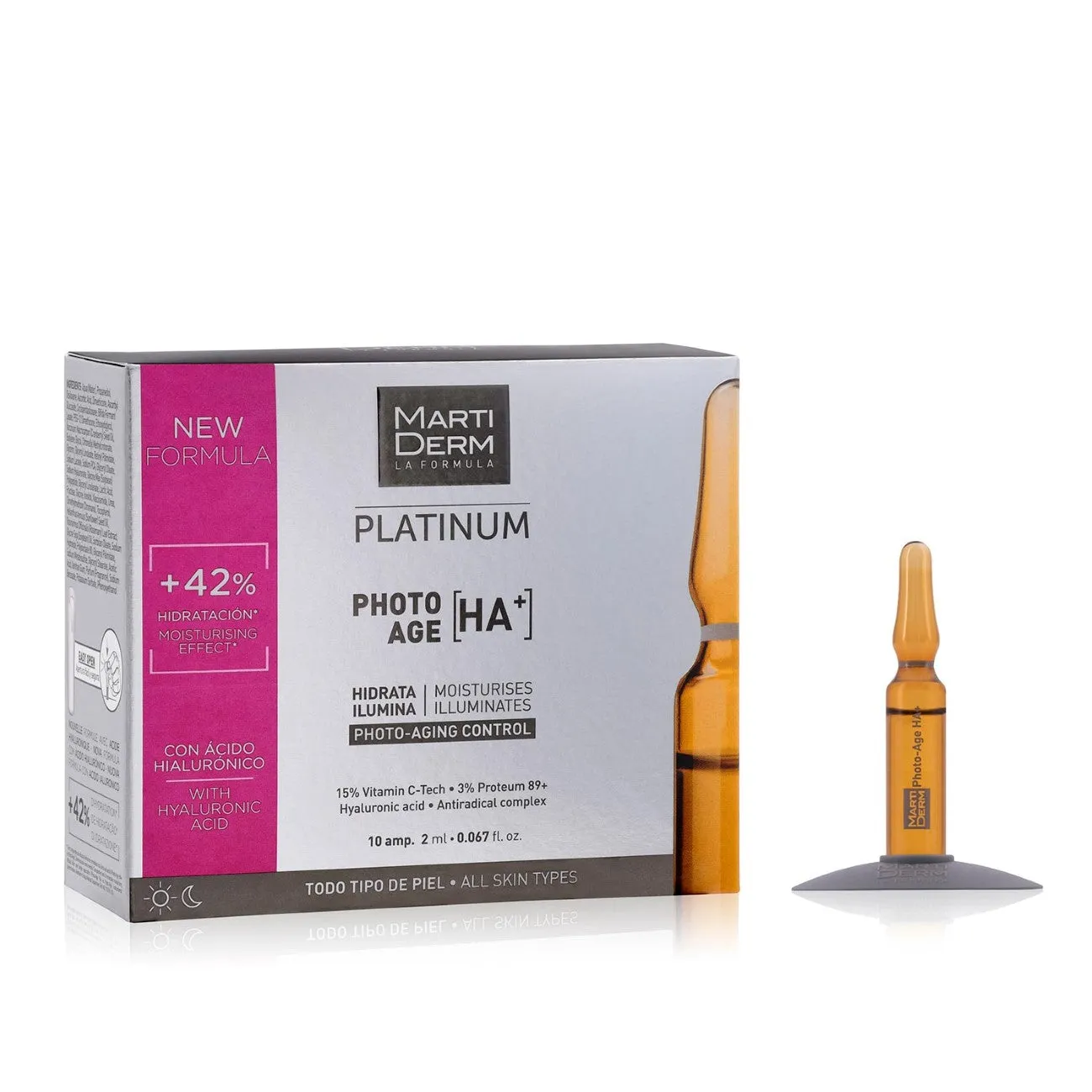 Platinum Photo Age HA  Ampoules, 10 Ampoules