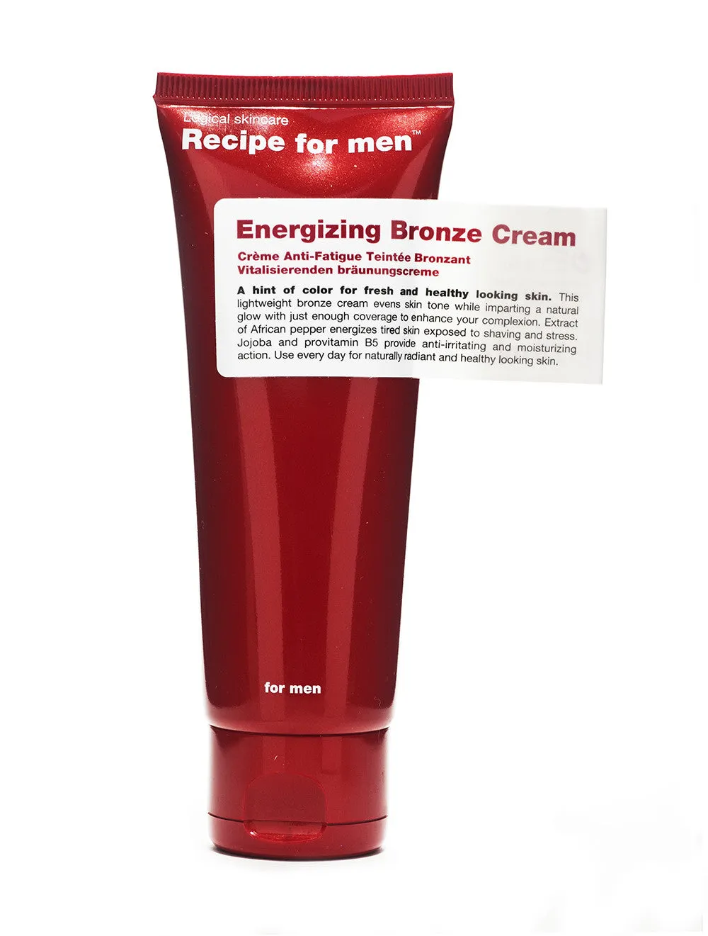 Recipe For Men Energizing Bronze Cream (75ml)