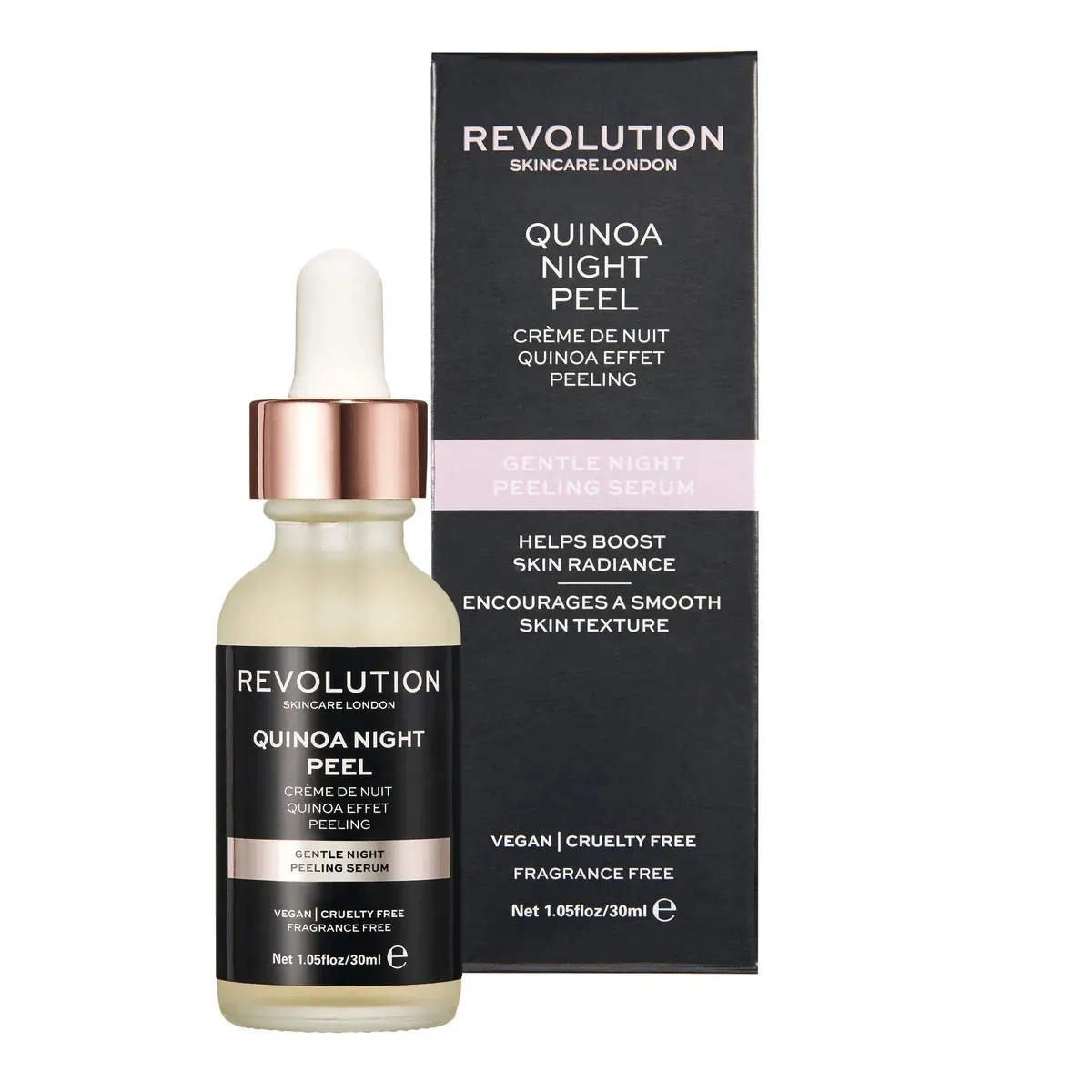 Revolution Skincare Gentle Night Peeling Serum - Quinoa Night Peel