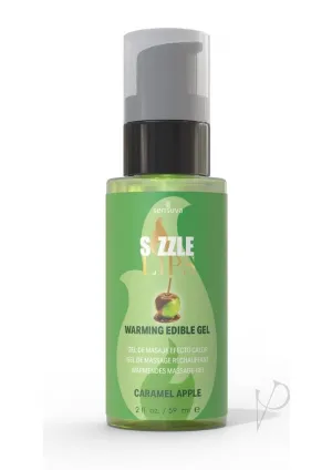 Sizzle Lips Warmin Gel Caramel Apple 2oz