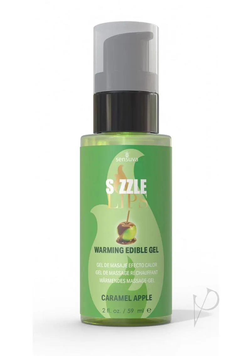 Sizzle Lips Warmin Gel Caramel Apple 2oz