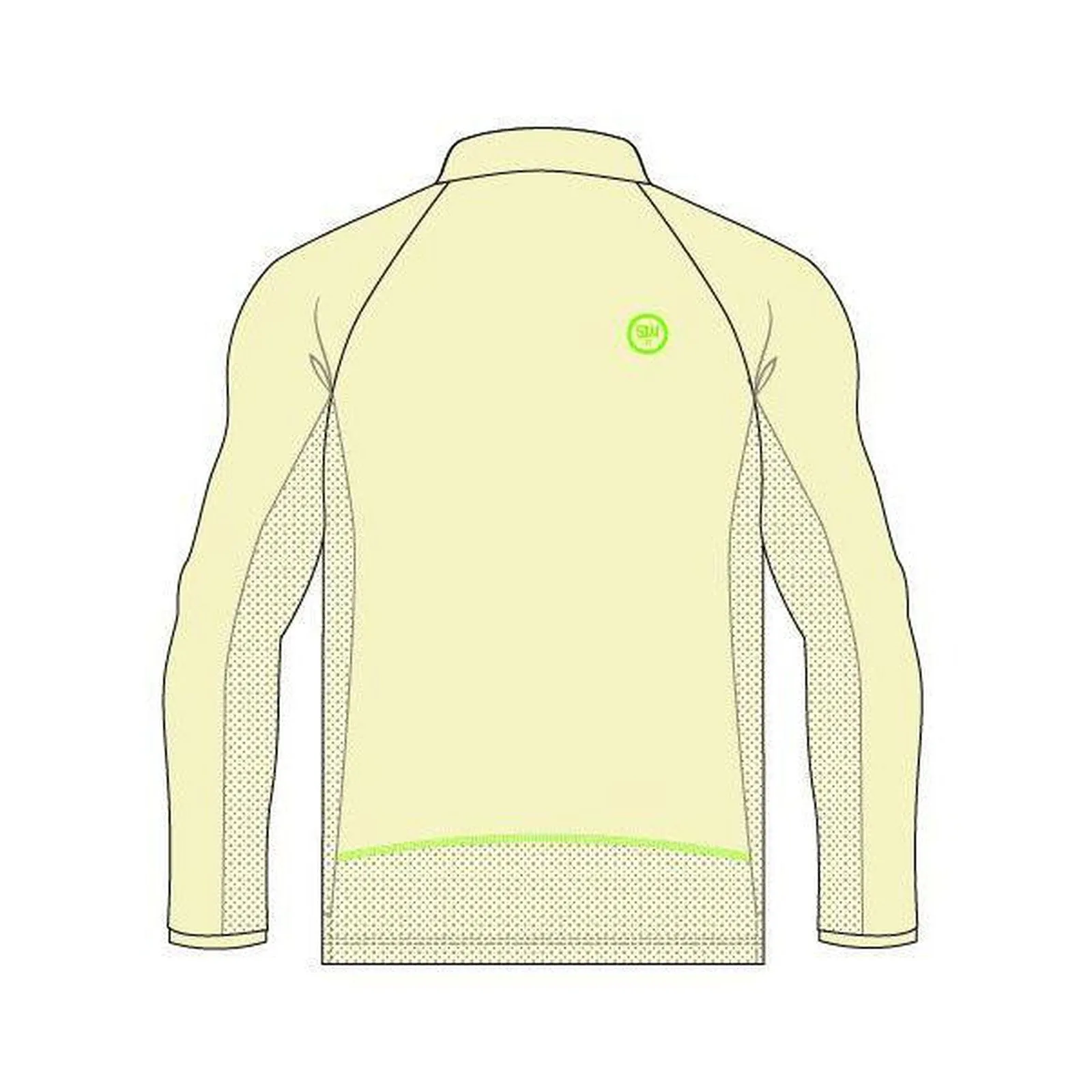 SW23 Long Sleeve Elite Polo - Creams