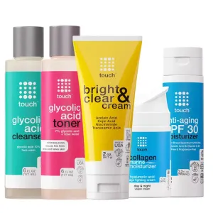 Unstoppable Love Set - Face Wash, Toner, Bright & Clear Cream, Moisturizer, SPF30