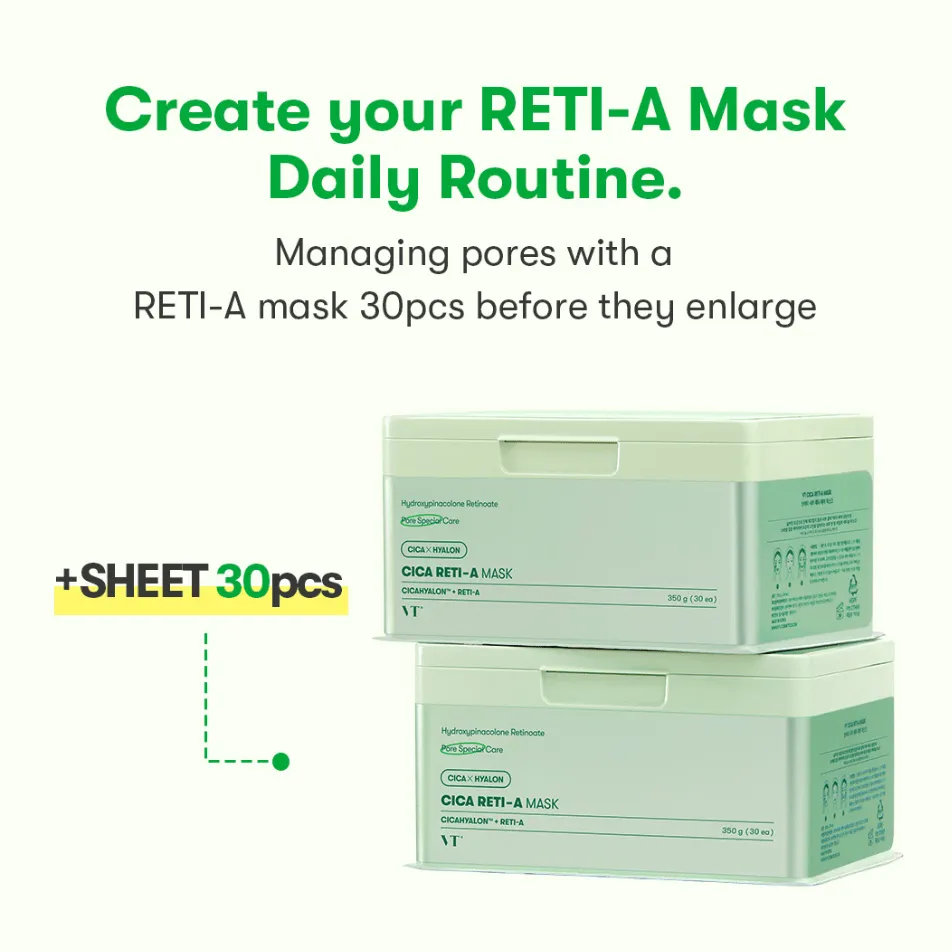 VT CICA RETI-A MASK (350g/30ea)